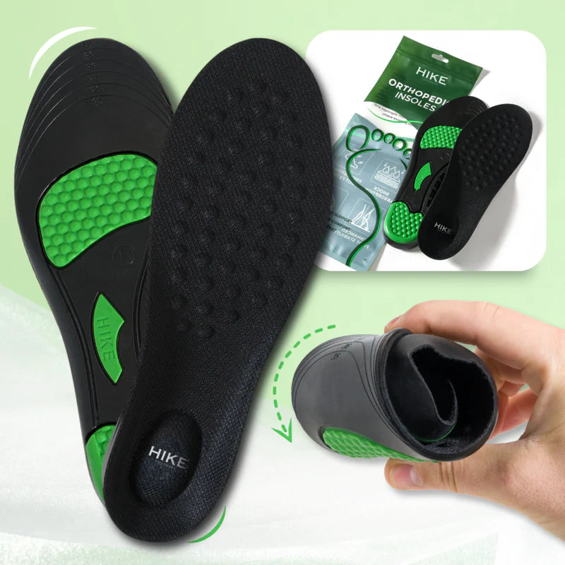 HIKE® Orthopedic Soles - Pain relieving and shock absorbing foot pads