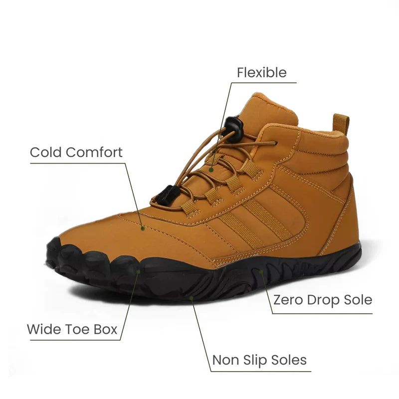 Kasdava Pro - Non-slip & Water-resistant Winter Barefoot Shoe