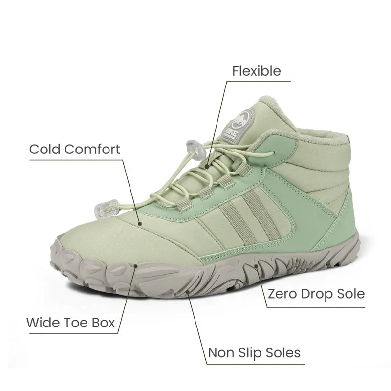 Kasdava Pro - Non-slip & Water-resistant Winter Barefoot Shoe