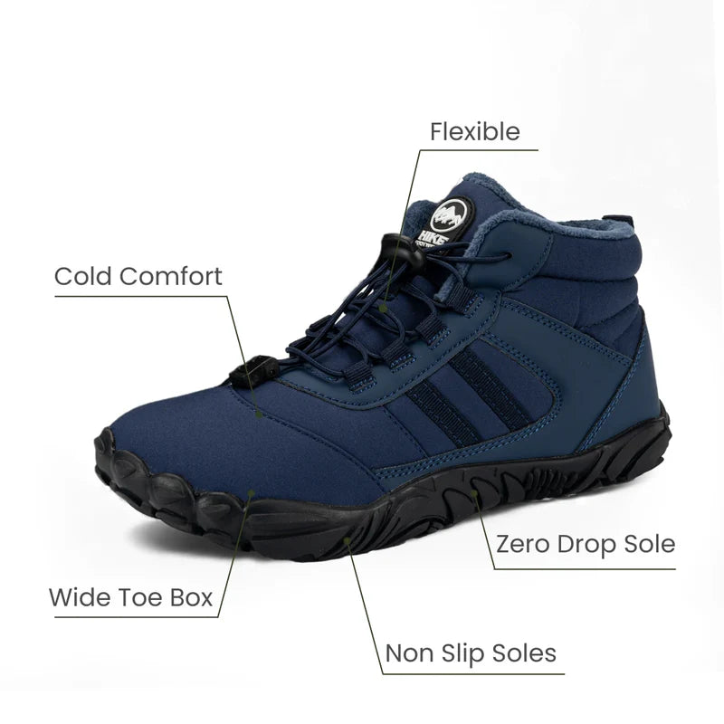 Kasdava Pro - Non-slip & Water-resistant Winter Barefoot Shoe