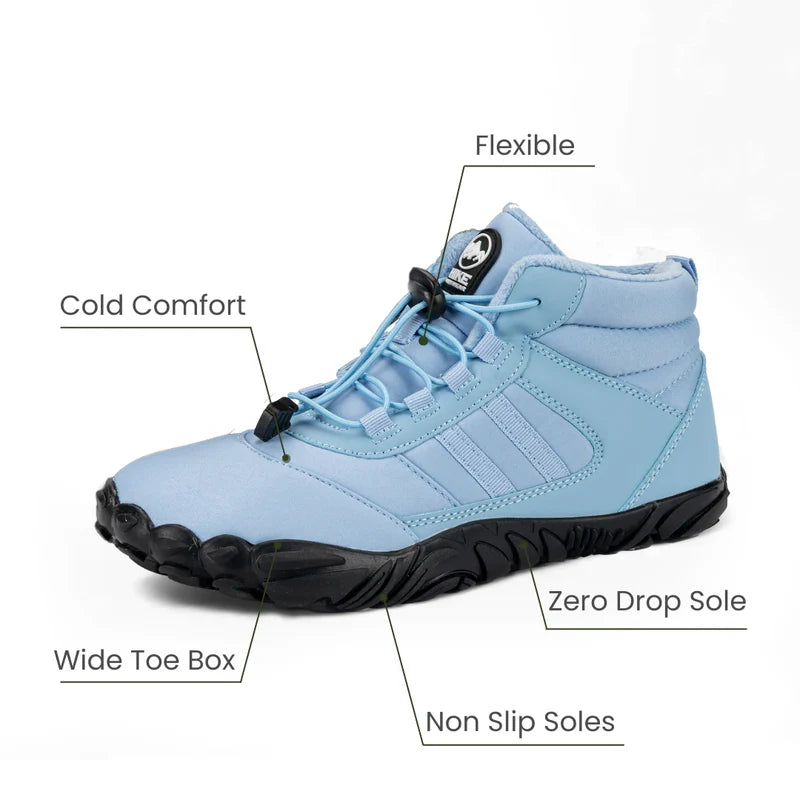 Kasdava Pro - Non-slip & Water-resistant Winter Barefoot Shoe