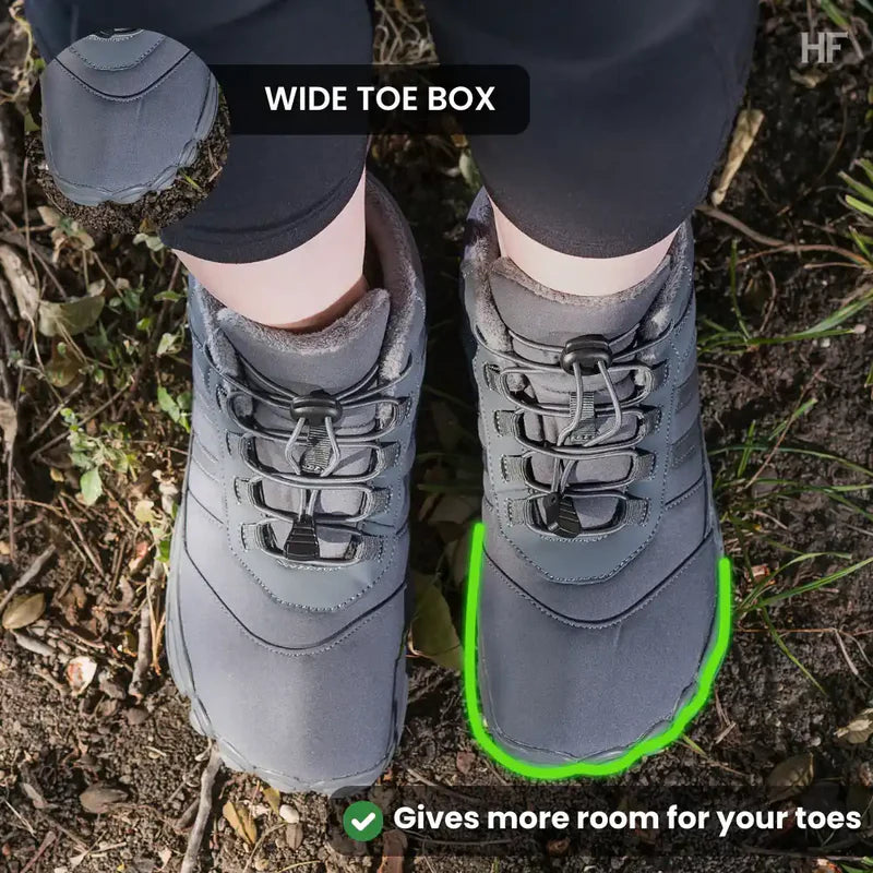 Kasdava Pro - Non-slip & Water-resistant Winter Barefoot Shoe