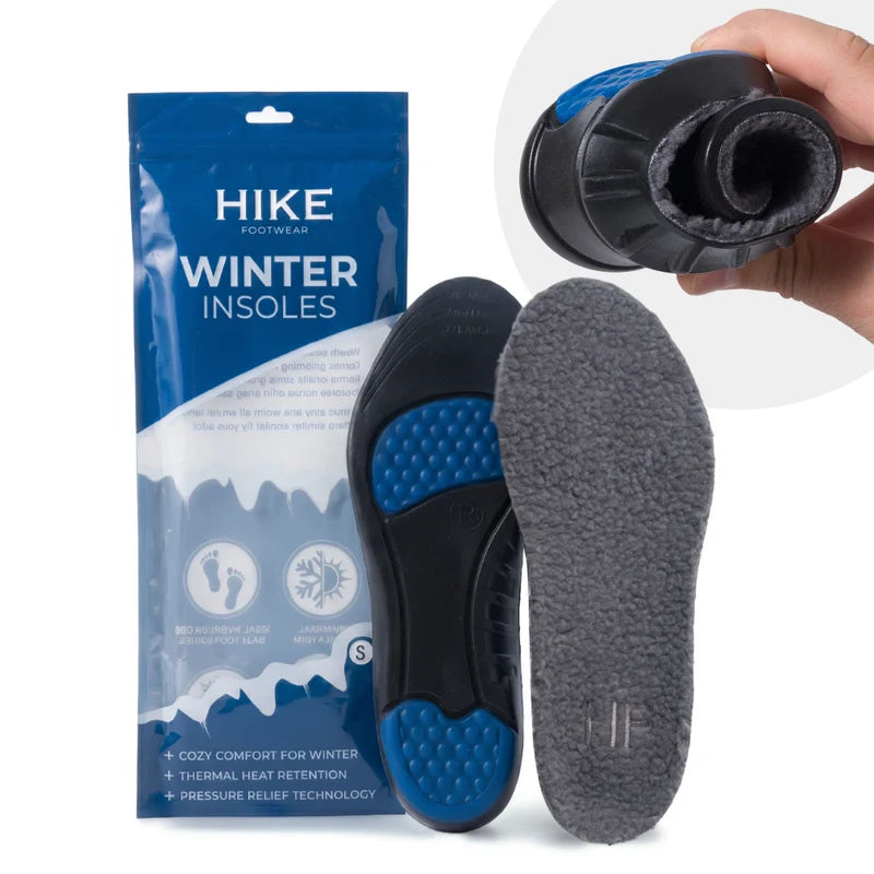 HIKE Winter Insoles – Warm, Comfortable & Shock-Absorbing Foot Pads